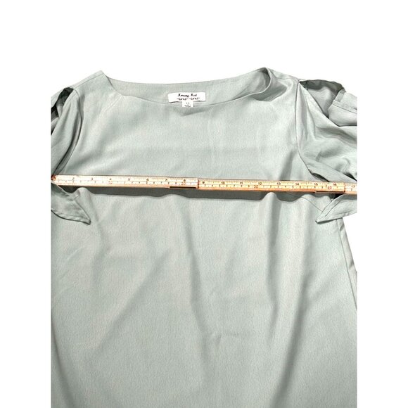 Krazy Kat Light Sage Green Dress With Tie Sleeve Detail XS - Picture 5 of 9